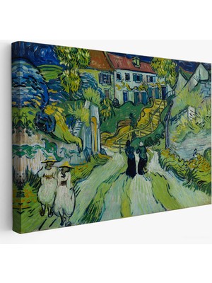 Harita Sepeti Çerçeveli Vincent Van Gogh - La Siesta TABLOSU-7187