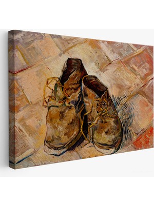 Harita Sepeti Vincent Van Gogh - Ayakkabılar Tablo - SHOES-7165