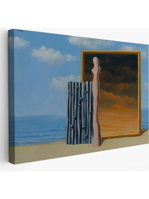 Harita Sepeti René Magritte - Deniz Kıyısında Kompozisyon TABLOSU-7063
