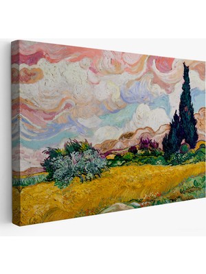 Harita Sepeti Vincent Van Gogh - Buğday Tarlası TABLO-7150