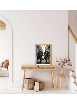 Decotorium Çerçeveli Tablo Anımal Kıngdom-Cat Serisi Mdf Tablo CAT/021