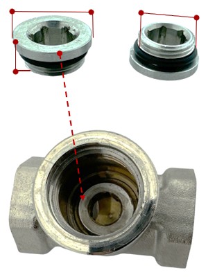 Artema A2041553YPKLAPE Ot.nipel-Ank. Stop Valf