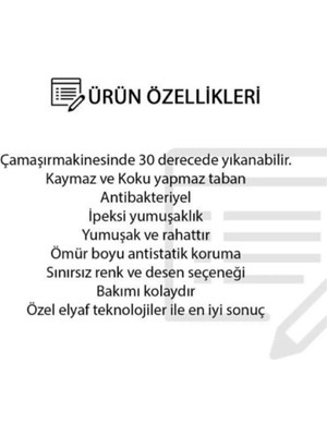 Elifçe Home Kaymaz Tabanlı Yıkanabilir Kesme Halı Yolluk