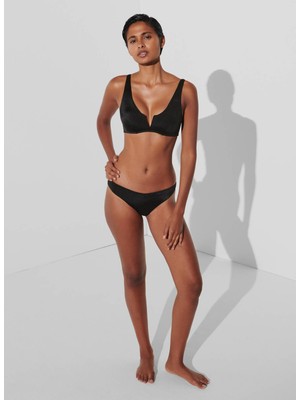 Karl Lagerfeld Siyah Kadın Bikini Üst 240W2209