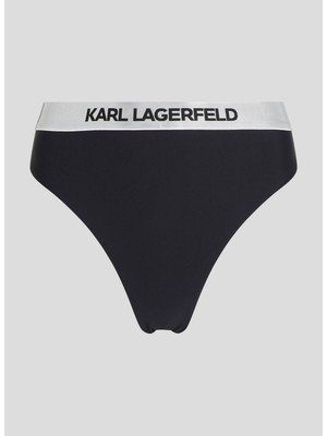 Karl Lagerfeld Siyah Kadın Bikini Alt 240W2217