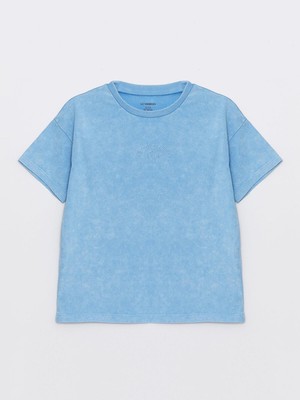 LC Waikiki Lcw Baby Bisiklet Yaka Baskılı Erkek Bebek Tişört