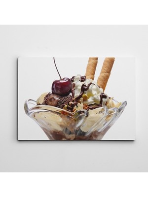 Dekolata Dondurma Kanvas Tablo