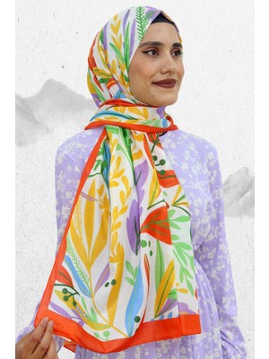 Elit Harem Soft Yaprak Desen Şal EŞ5199-8