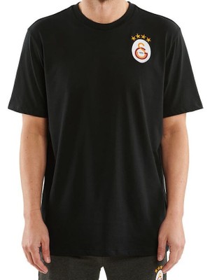 Galatasaray Lisanslı TSHIRT Siyah XL Beden Erkekler İçin 2023 Sezonu Modeli