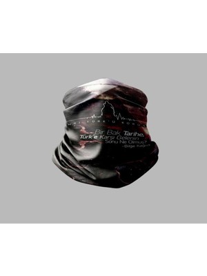 Türk Askeri Motorcu Çok Amaçlı Outdoor Boyunluk Unisex Bandana