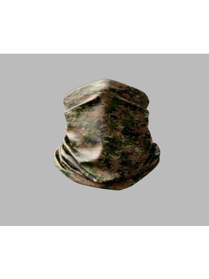 Kamuflaj Tasarımlı Motorcu Çok Amaçlı Outdoor Boyunluk Unisex Bandana