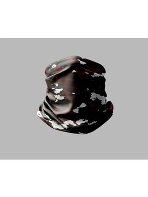 Buffalo Kamuflaj Tasarımlı Motorcu Çok Amaçlı Outdoor Boyunluk Unisex Bandana
