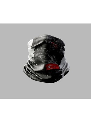 Buffalo Türk Askeri Motorcu Çok Amaçlı Outdoor Boyunluk Unisex Bandana