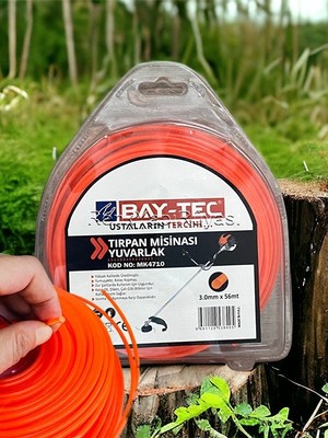 Renk Yapı Rüyası Tırpan Teli, Kaliteli Kullanışlı, Yuvarlak, 3,0mm*56 mt