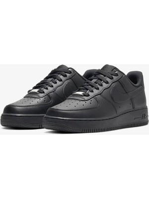 Nike Air Force 1 '07 Kadın Siyah Günlük Ayakkabı