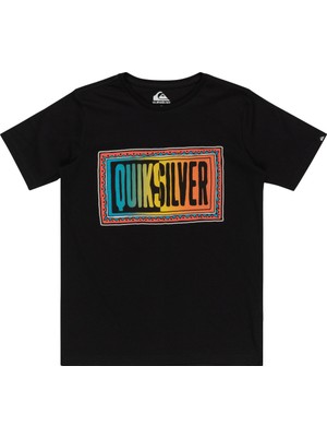 Quiksilver Day Tripper Youth Erkek Çocuk Siyah Tişört