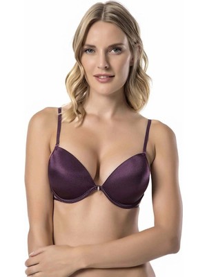 Intive Lingerie Le Jardin Valeria Biyeli Taşlı Mikro Push-Up Arkası Ip Detaylı Sütyen - 7007