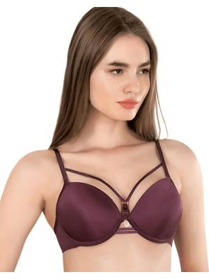 Intive Lingerie Le Jardin Monica Göğsü Şeritli Mikro Push-Up Arkası Ip Detaylı Sütyen - 7008