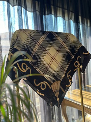 Sedscarf Tasarım Tvil Ipek Eşarp