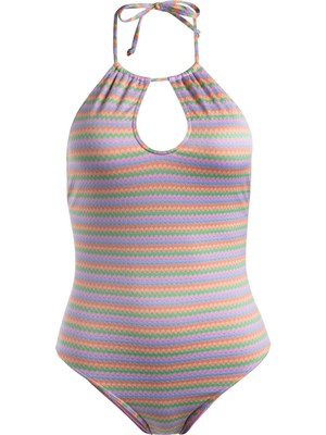 Roxy Wavy Stripe One Piece Kadın Mayo