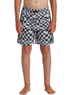 Quiksilver Everyday Checkers 15 Çocuk Volley Şort