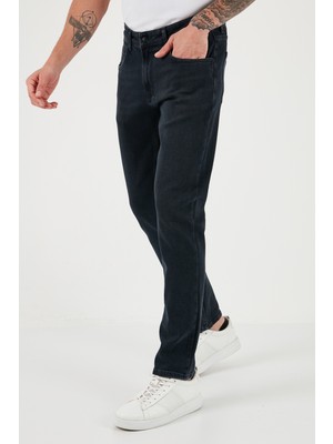 Buratti Pamuklu Normal Bel Regular Fit Boru Paça Jeans Erkek Kot Pantolon 2210J116PARMA