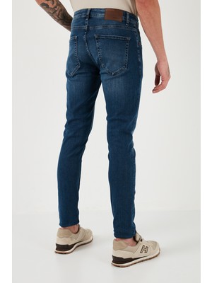 Buratti Pamuklu Normal Bel Slim Fit Dar Paça Jeans Erkek Kot Pantolon 1122J107NAPOLI