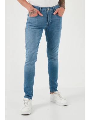 Buratti Pamuklu Normal Bel Slim Fit Dar Paça Jeans Erkek Kot Pantolon 1122J107ANAPOLI