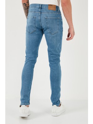 Buratti Pamuklu Normal Bel Slim Fit Dar Paça Jeans Erkek Kot Pantolon 1122J107ANAPOLI