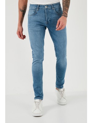 Buratti Pamuklu Normal Bel Slim Fit Dar Paça Jeans Erkek Kot Pantolon 1122J107ANAPOLI