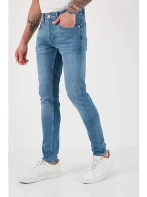 Buratti Pamuklu Normal Bel Slim Fit Dar Paça Jeans Erkek Kot Pantolon 1122J107ANAPOLI