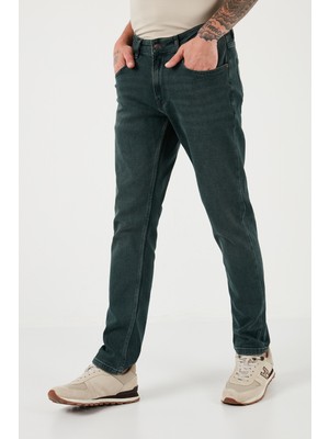 Buratti Pamuklu Normal Bel Regular Fit Boru Paça Jeans Erkek Kot Pantolon 2210J114PARMA