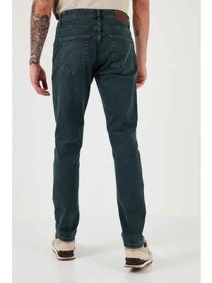 Buratti Pamuklu Normal Bel Regular Fit Boru Paça Jeans Erkek Kot Pantolon 2210J114PARMA