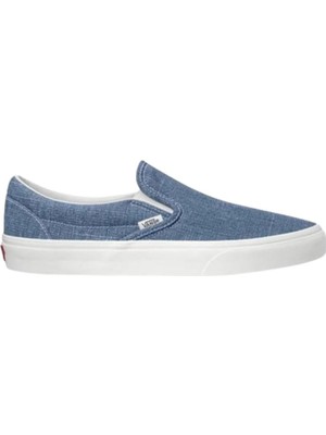 VANS CLASSIC SLİP-ON VN0009Q7Y6Z1 ERKEK MAVİ Günlük Sneaker Ayakkabı