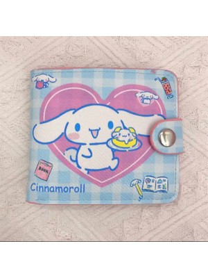 Syn İletişim Sanrio Kuromi Cinnamoroll My Melodi Melody Pochacco Deri Cüzdan Kartlık Hediye Yurtdışından Getirildi