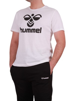 Hummel Hmlsenes Erkek T-Shirt 922217-9003 Off Whıte