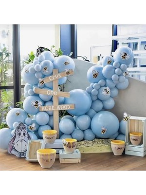 Balon Diyarı Pastel Balon  Açık mavi