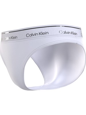 Calvin Klein Beyaz Kadın Bikini Alt Bıkını KW0KW02428YCD