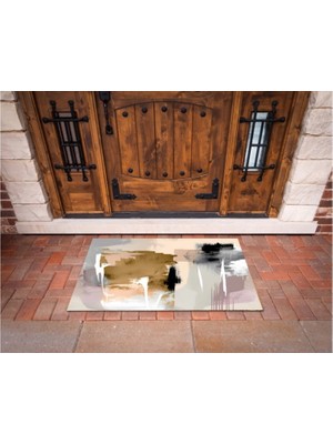 Narnuga 3D Baskı Özel Tasarım   Geometrik Dış Mekan Paspas 22