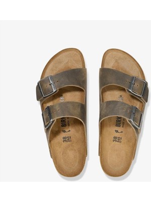 Birkenstock Arizona Leoi Faded Khaki Unisex Terlik