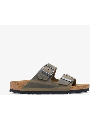 Birkenstock Arizona Leoi Faded Khaki Unisex Terlik