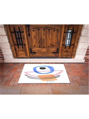 Narnuga 3D Baskı Özel Tasarım   Geometrik Dış Mekan Paspas 276