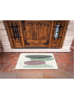 Narnuga 3D Baskı Özel Tasarım   Geometrik Dış Mekan Paspas 280