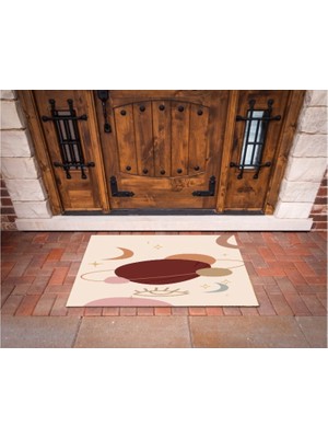 Narnuga 3D Baskı Özel Tasarım   Geometrik Dış Mekan Paspas 255