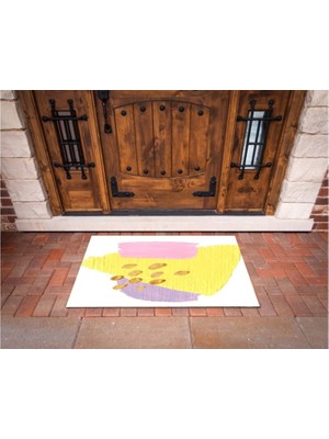 Narnuga 3D Baskı Özel Tasarım   Geometrik Dış Mekan Paspas 257