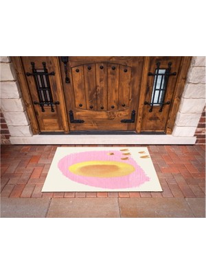 Narnuga 3D Baskı Özel Tasarım   Geometrik Dış Mekan Paspas 267