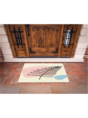 Narnuga 3D Baskı Özel Tasarım   Geometrik Dış Mekan Paspas 167