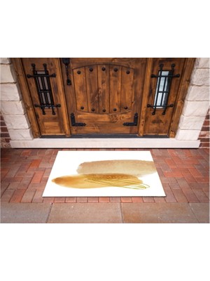 Narnuga 3D Baskı Özel Tasarım   Geometrik Dış Mekan Paspas 227