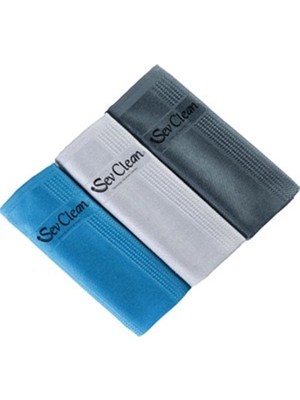 MCK Plus 3 Adet 40x60 cm Mikrofiber Temizlik Bezi Cam, Ayna, Dolap, Banyo, Ocak, Seramik, Ahşap Yüzeyler