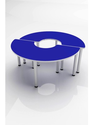Anaokulu Yuvarlak Masa, İki Parça Etkinlik Masası